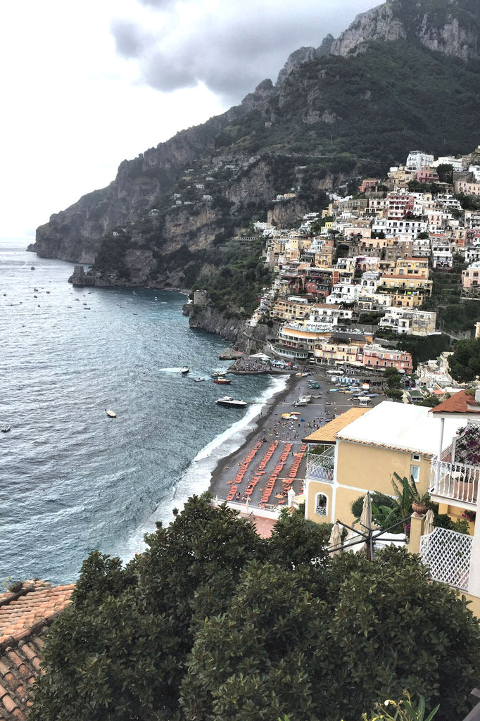 cafe view positano