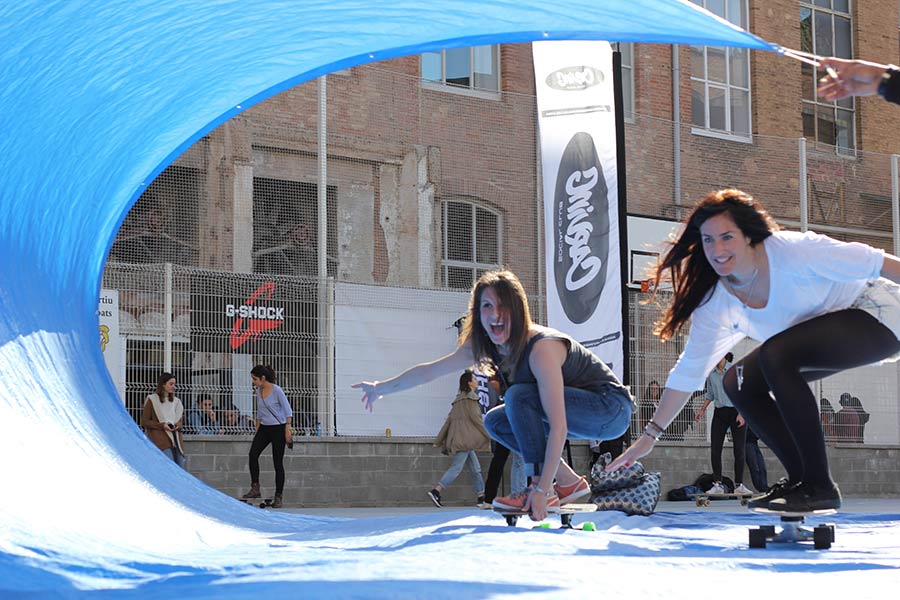 tarp surfing