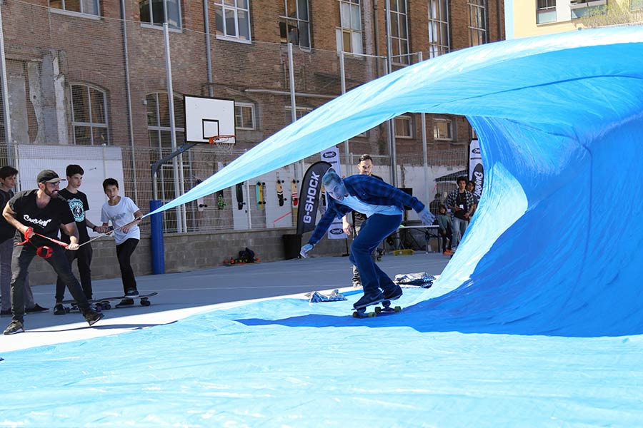 tarp surfing surfcity barcelona 2016 fun