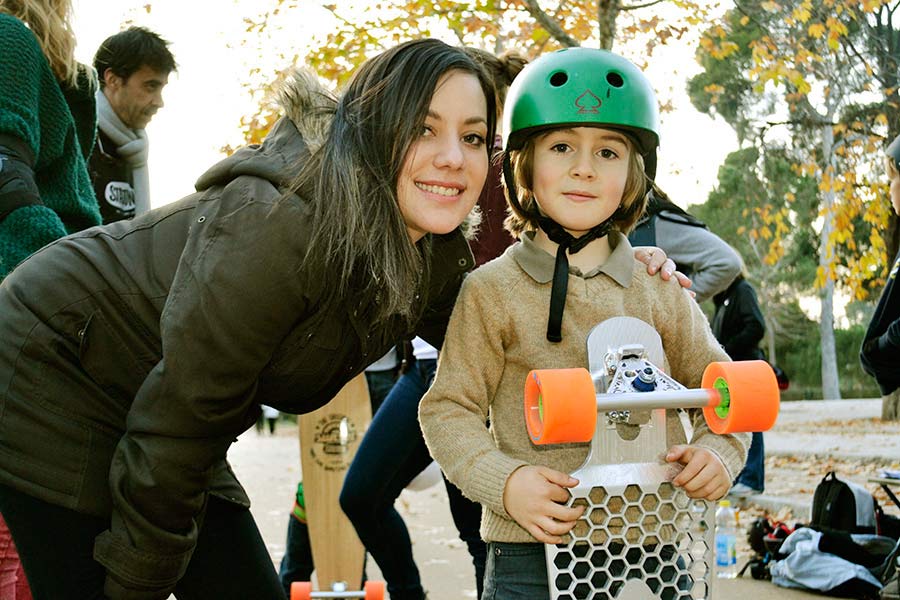 niños skate