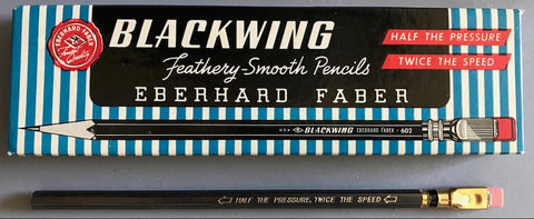 One of the original Blackwing 602 pencils