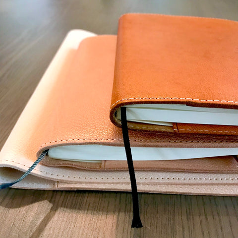 tanning your MD leather notebook