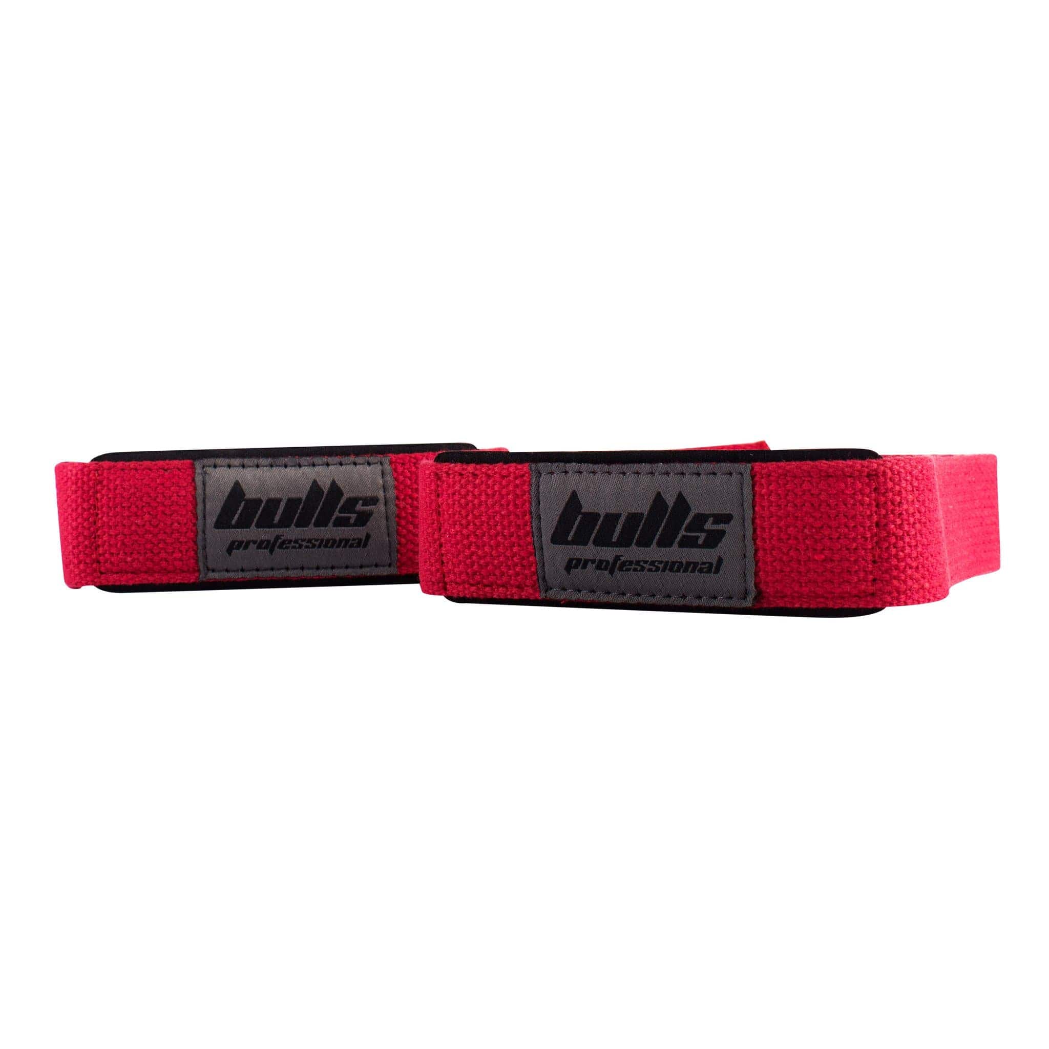 Bulls Professional Lifting Strap Cotton - Red