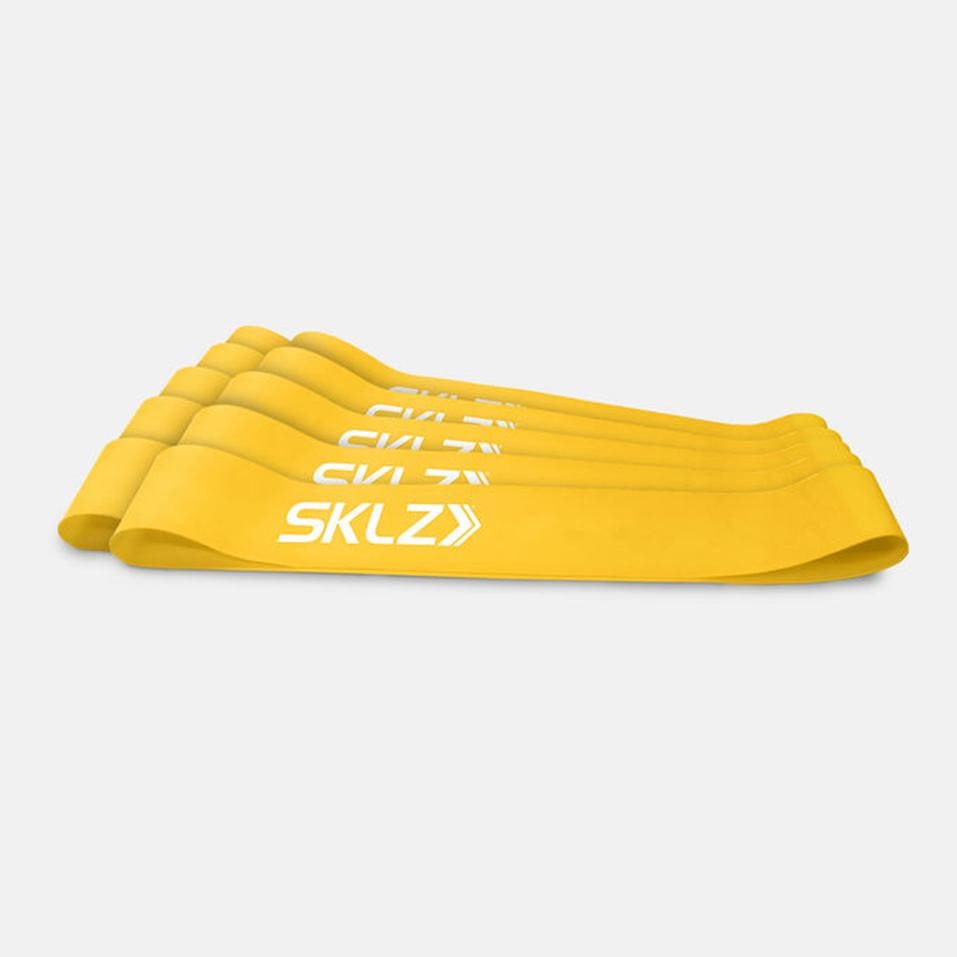 SKLZ Mini Bands - Pack of 10 (Yellow)