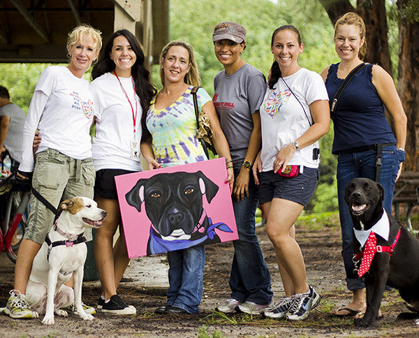 Big Hearts for Big Dogs rescue volunteers
