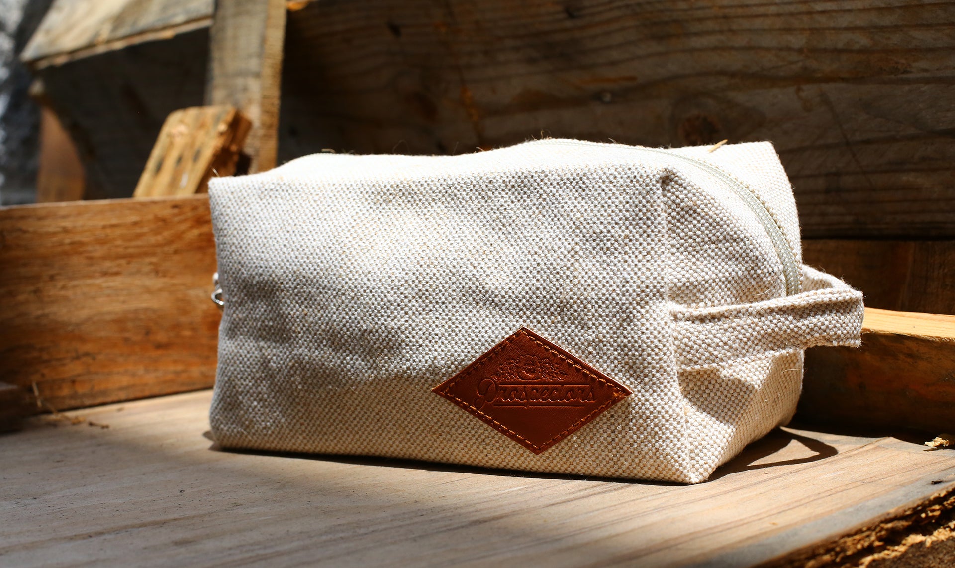 Prospectors Pomade Hemp Toiletry Bag