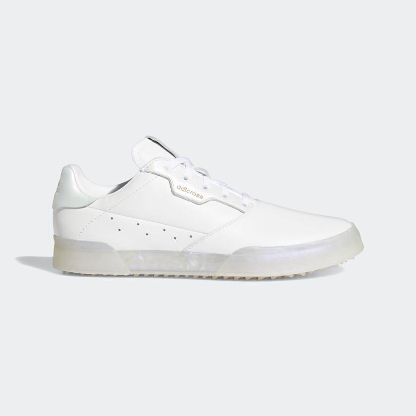 testigo mitología Rizado Adidas Adicross Retro Spikeless Shoe in White – Gals on and off the Green