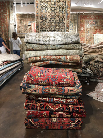 Antique Rugs vs. New Contemporaries a Friendly Rivalry