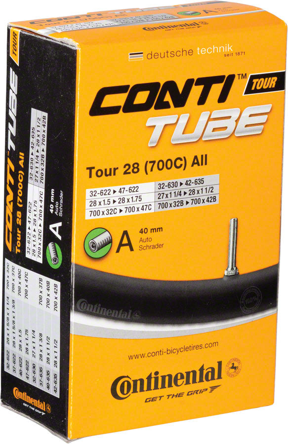 Lastig paars rib Continental Tube - 700 x 32 - 47mm 40mm Schrader Valve – Ride Bicycles
