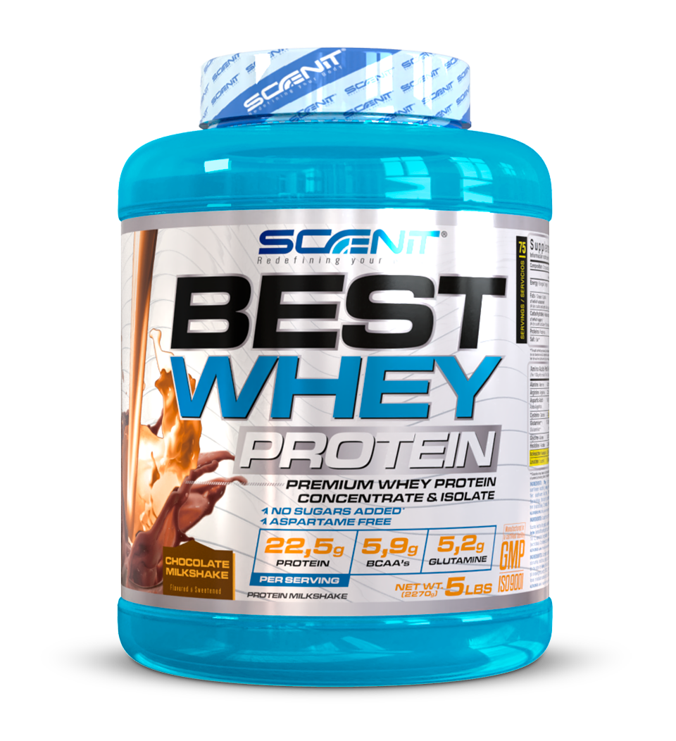Gelukkig naald zelf Scenit Best Whey Protein - Whey protein isolate and concentrate