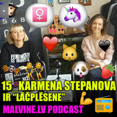 Karmena Stepanova Malvine.lv Podkāstā Lāčplēsene