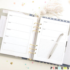 PenGems Planner Printable A5 Week on Two Pages