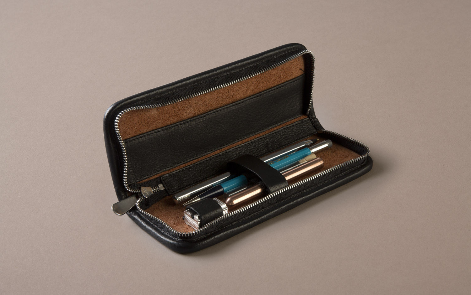 leather pencil case