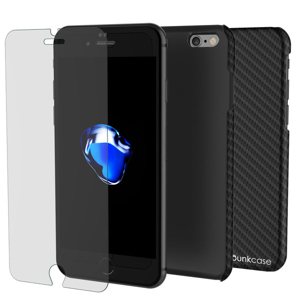 Streng heb vertrouwen Peer iPhone 7 Case, Punkcase CarbonShield Jet Black with 0.3mm Tempered Gla –  punkcase