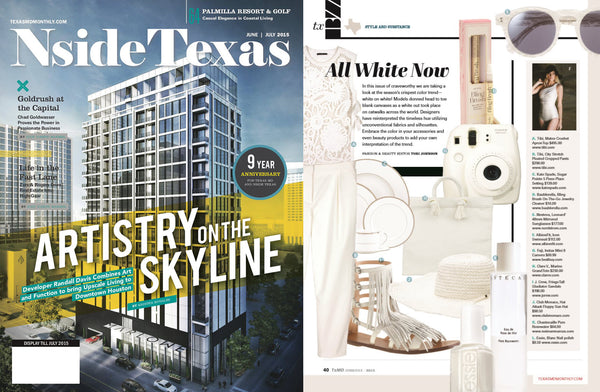 Bling Brush in Nside Texas Magazine