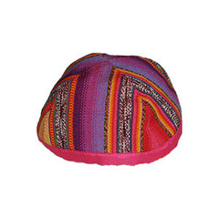 Fabric Kippah - Purple