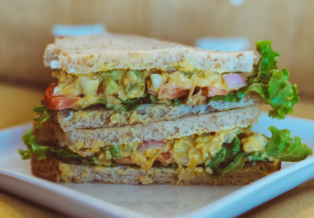Follow Your Heart Vegan Chickpea Sandwich from Vegetaryn