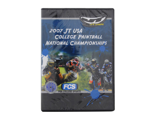 2007 JT USA College Paintball National Championship DVD