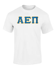 Alpha Epsilon Pi Twill Letter Tee