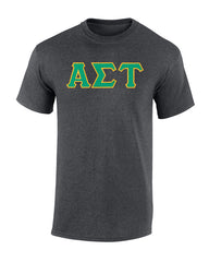 Alpha Sigma Tau Twill Letter Tee
