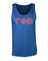 Gamma Phi Beta Twill Letter Tank