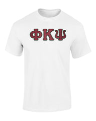Phi Kappa Psi Twill Letter Tee