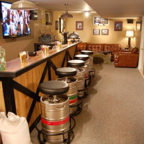 Beer Keg Seating