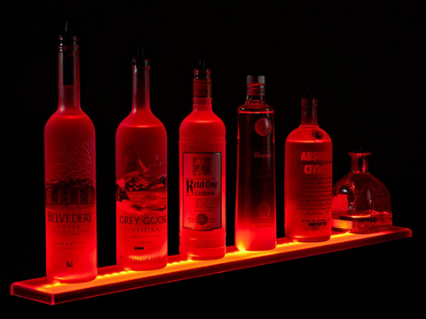 Light up Liquor Shelf