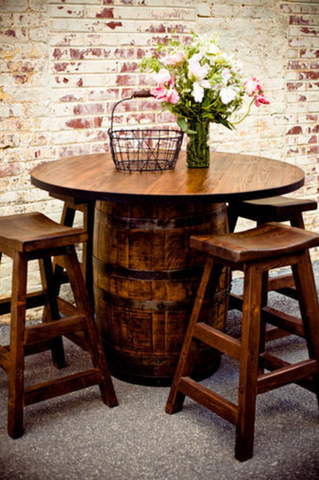 Barrel Pub Table- Rec Room