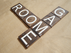 Game Room Wood Lettering