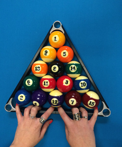 The Dummies Guide to 8 Ball, 9 Ball & Straight Pool Racking – Delta-13