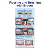Flossing and Brushing with Braces