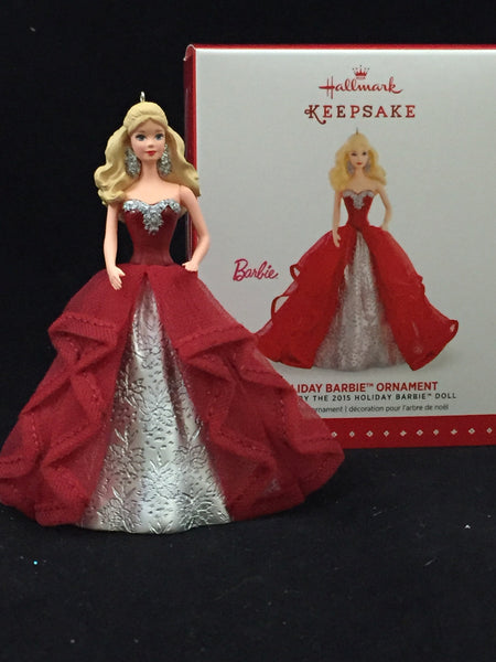 hallmark holiday barbie ornaments