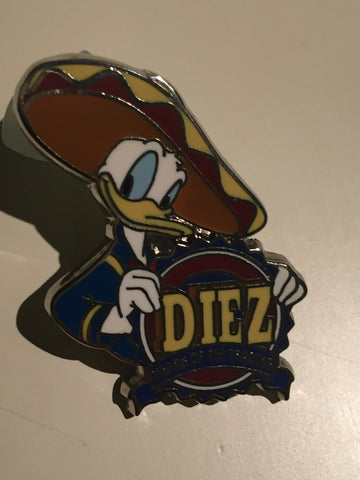 Donald Diez 10 Years of Pin Trading Pin