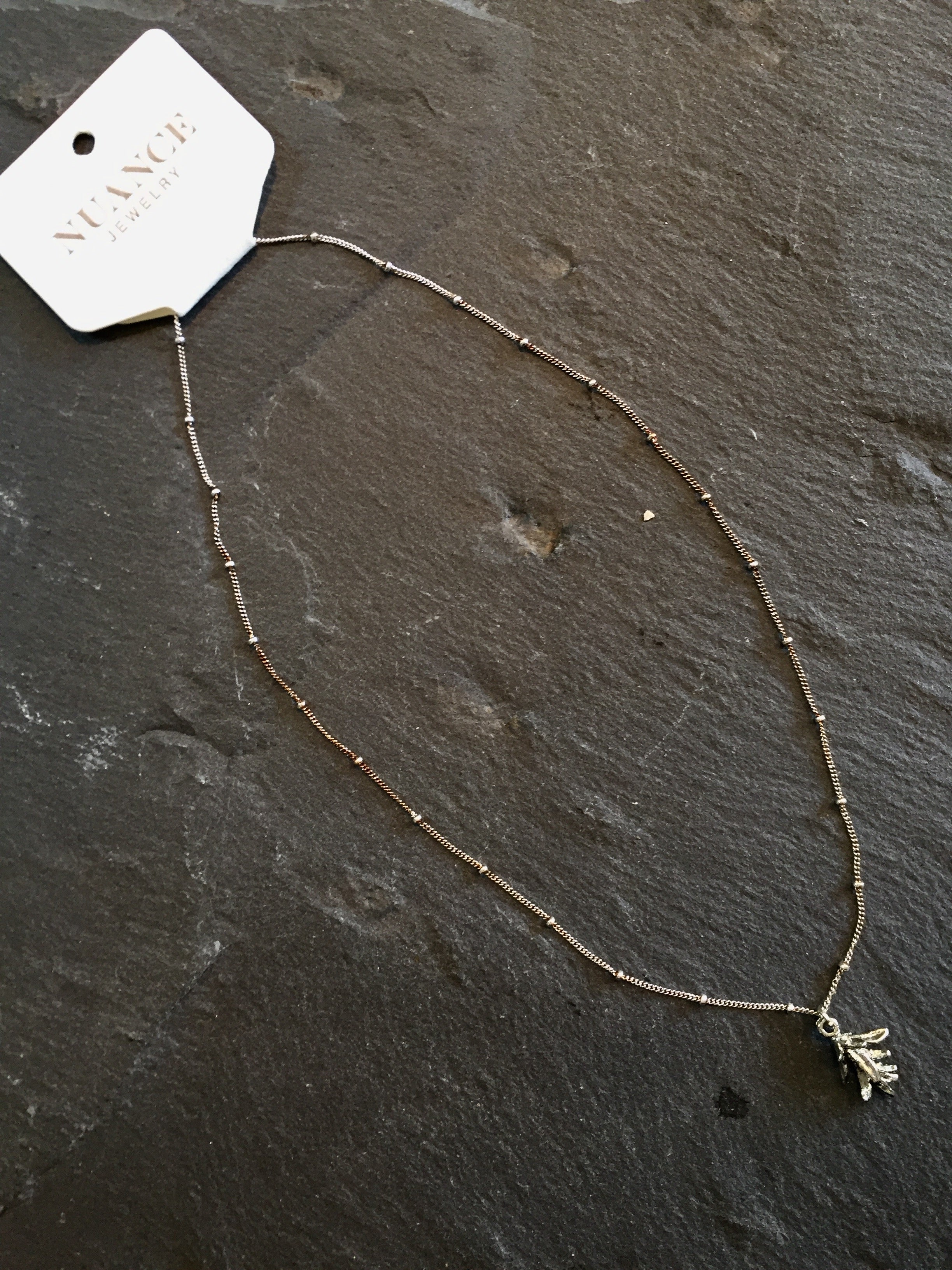 Nuance Silver Herb Necklaces