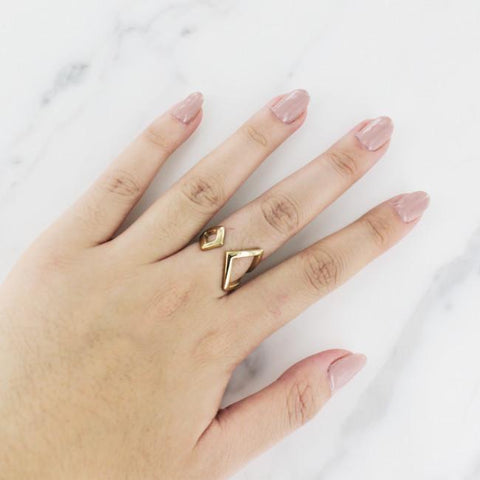 Gold Arrow Wrap Ring from Eternal Sparkles