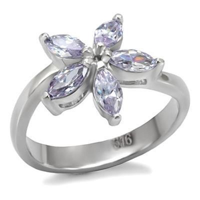 Lavender Floral Ring from Eternal Sparkles