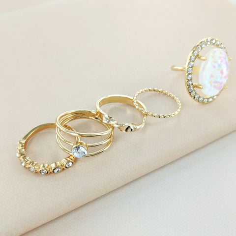 Gold-plated fashion rings from Eternal Sparkles