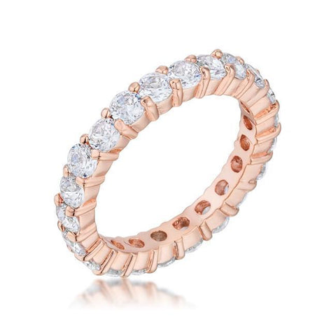 Rose Gold Eternity Band from Eternal Sparkles