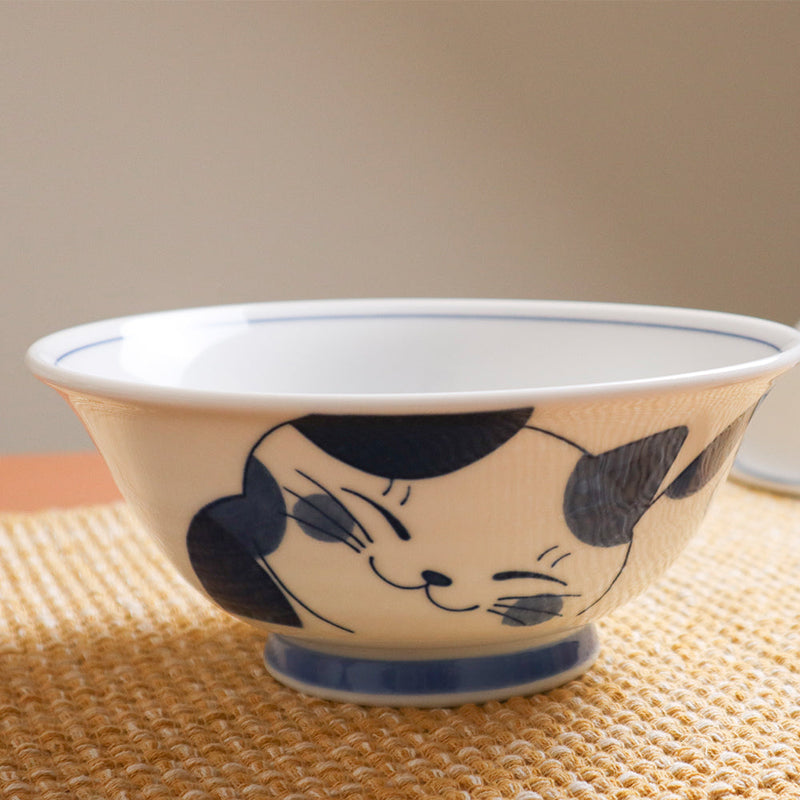 打造生活美學 日本製 可愛貓咪系列 盛皿/日式碗