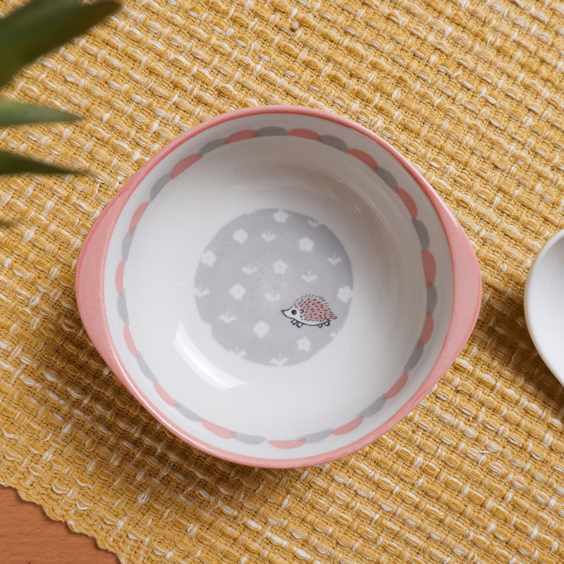 打造生活美學 日本製 雙耳兒童強化湯碗 餐盤/盛皿/日式盤子/碗
