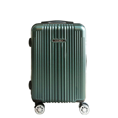 2022二代版NaSaDen納莎登旅行箱 【Dazzling】羽量級奢光系列拉鍊行李箱 神秘綠22吋
