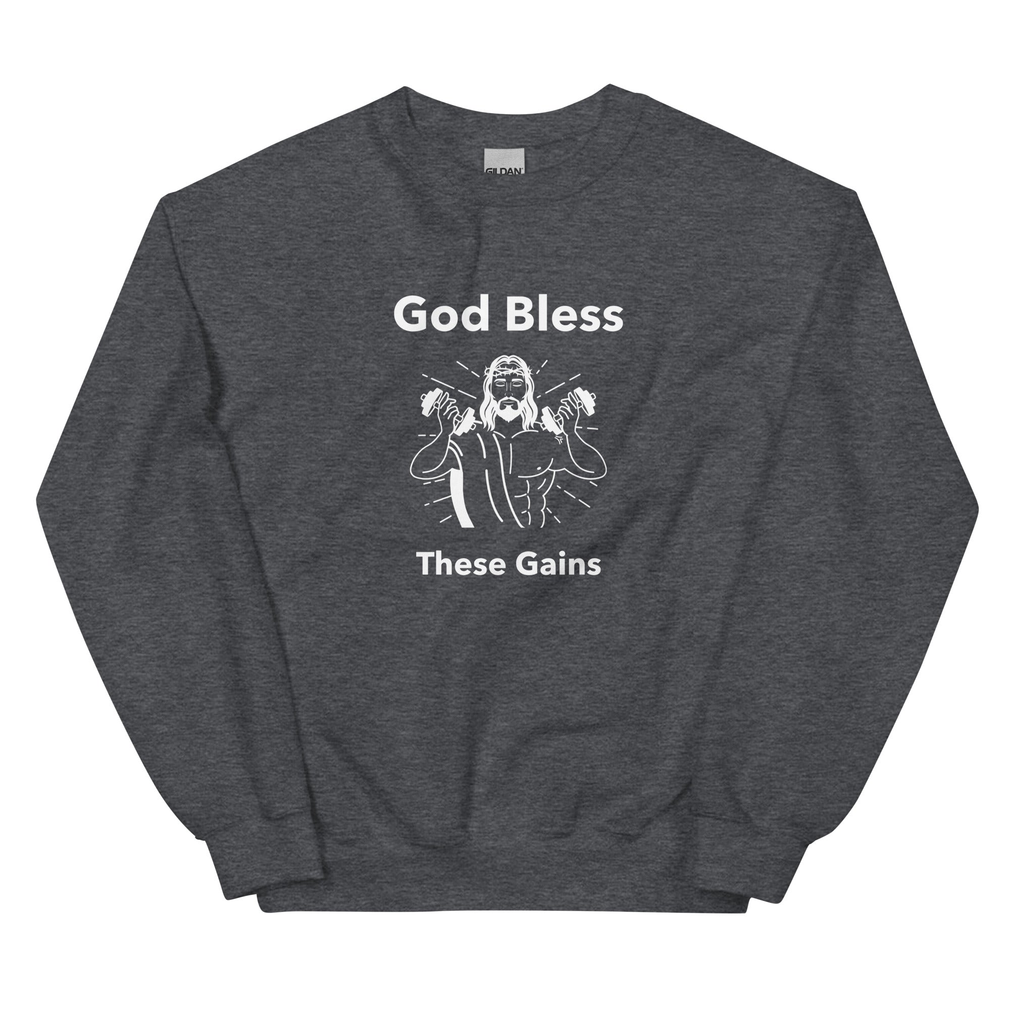 ボトムを作り続け40年 【XL】GOD BLESS YOU CREWNECK ブラック