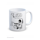 David Shrigley What the Hell Are You Doing Mug
