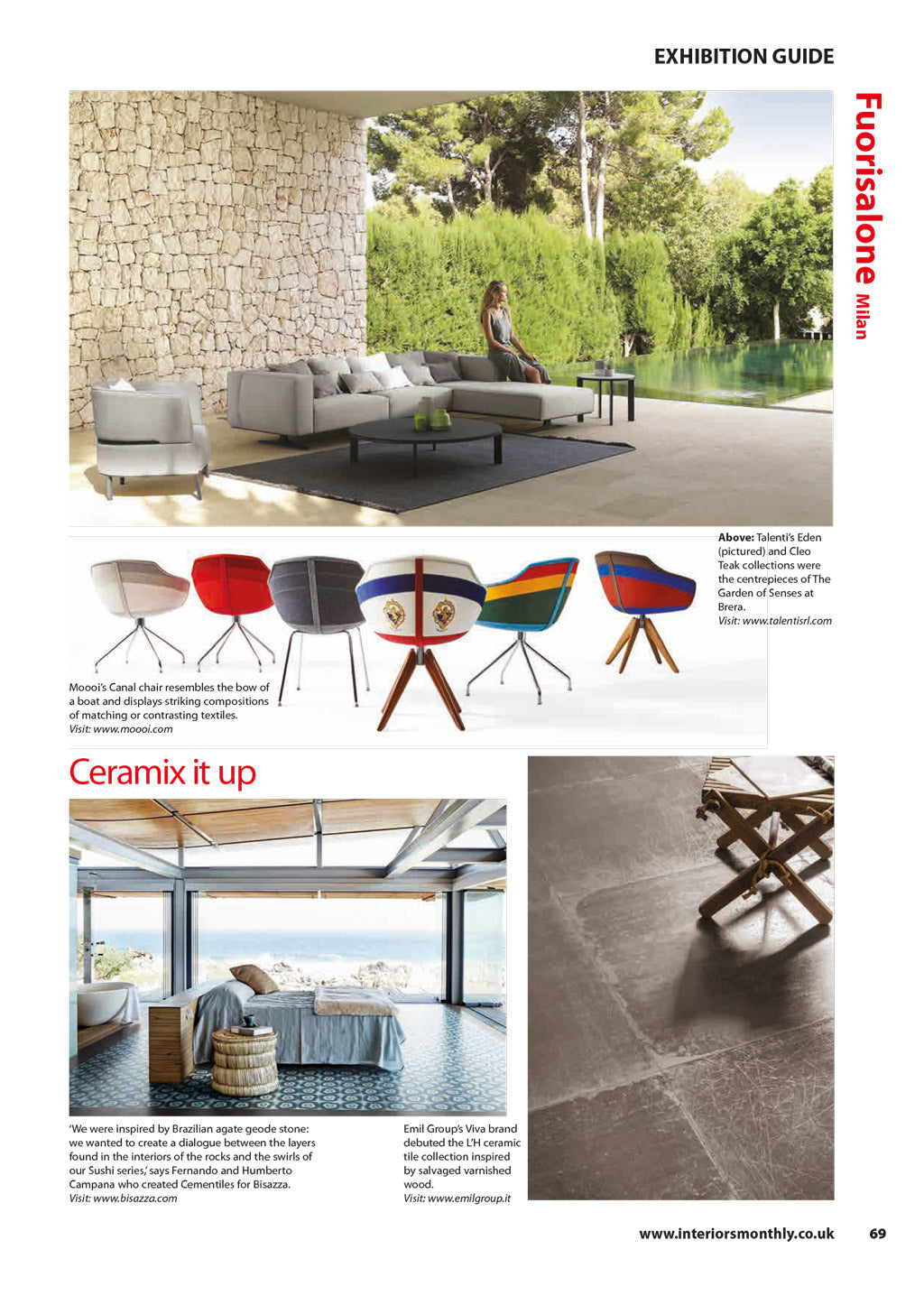 Interiors Monthly, midsummer-milano