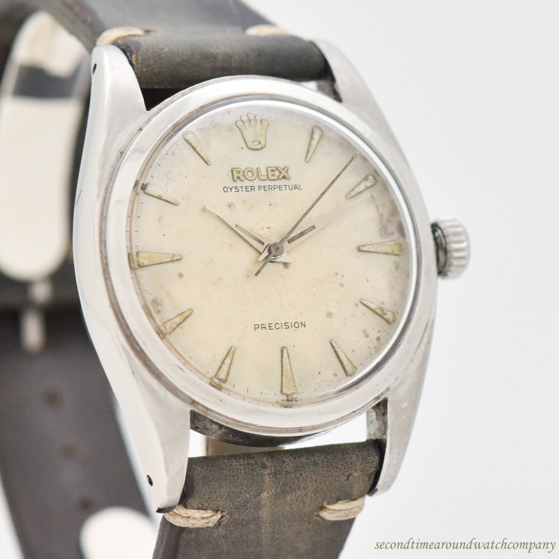 1952 rolex precision oyster watch