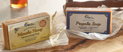 Propolis Soap with Manuka Honey and Tea Tree Oil