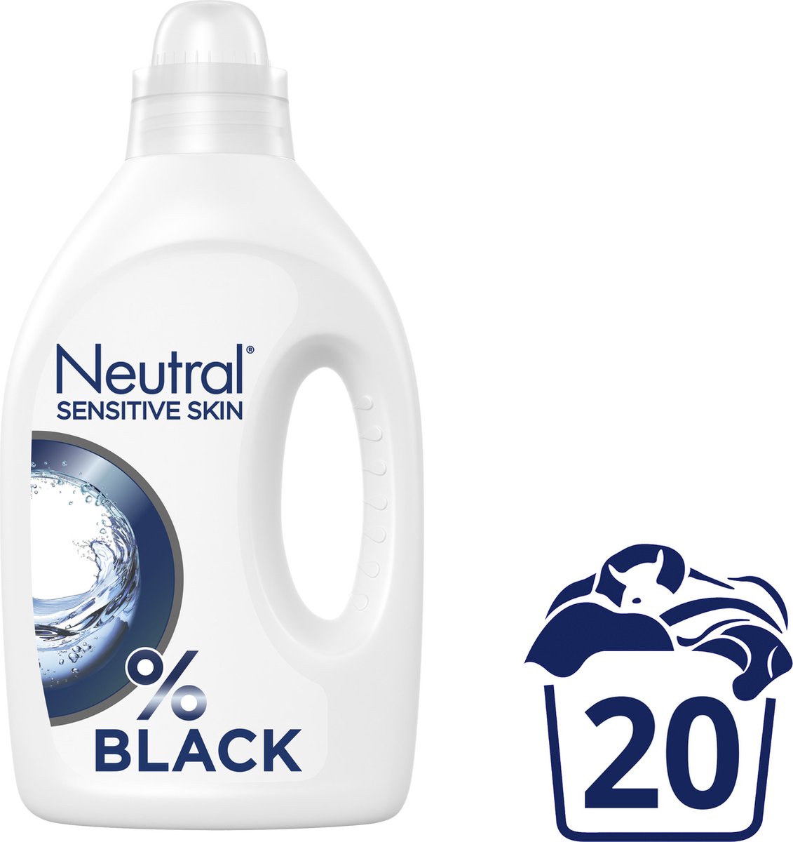 Hij Plantage Kapel Neutral Vloeibaar Sensitive Skin Wasmiddel Zwart 1 liter – DRD Shop