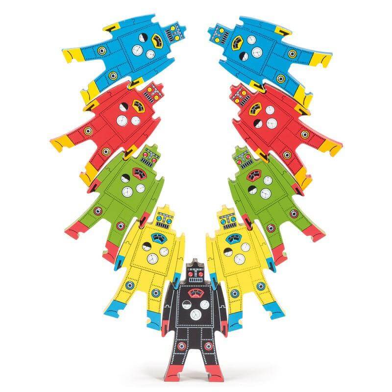 Stacking Robots Cogs Toys and Games