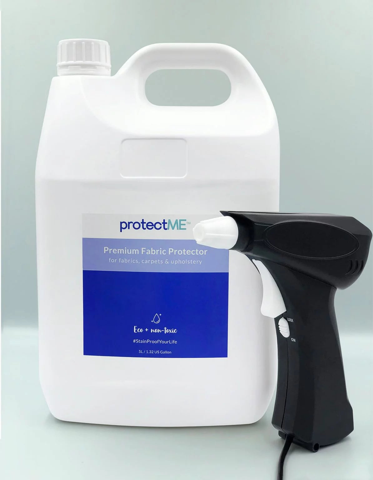 Fabric Protector 1.32 gallons With Sprayer Multi Jobs protectME